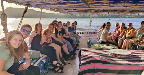 Aswan   Felucca boottocht